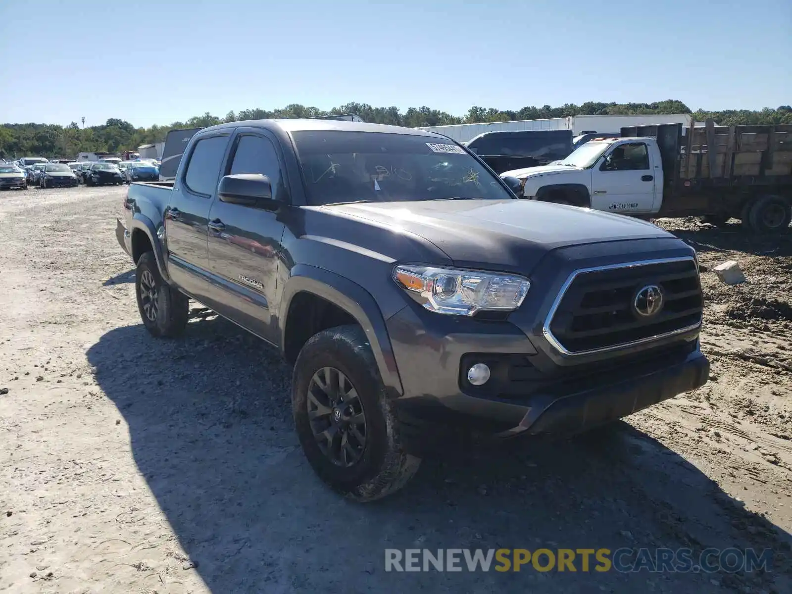 1 Photograph of a damaged car 5TFAX5GN7LX167496 TOYOTA TACOMA 2020