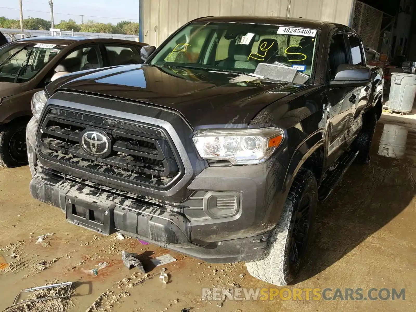 2 Photograph of a damaged car 5TFAX5GN7LX168292 TOYOTA TACOMA 2020