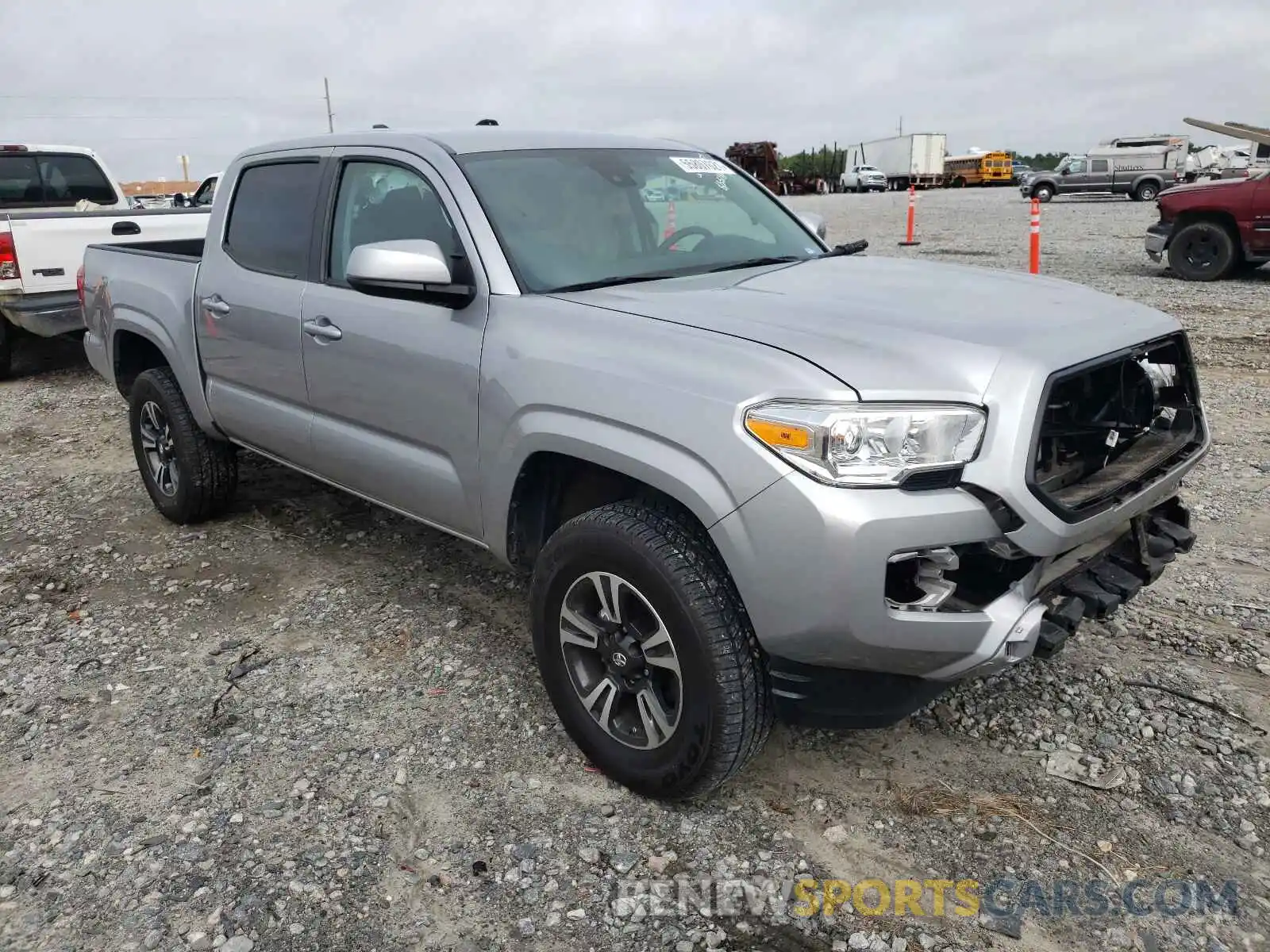 1 Photograph of a damaged car 5TFAX5GN7LX172052 TOYOTA TACOMA 2020