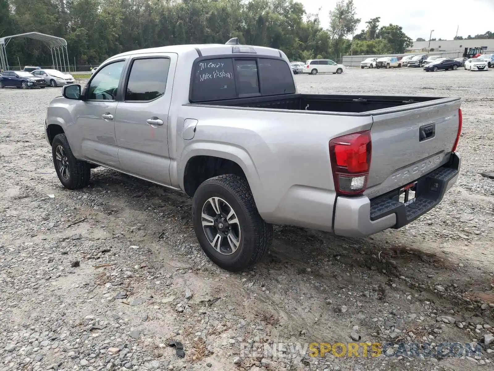 3 Photograph of a damaged car 5TFAX5GN7LX172052 TOYOTA TACOMA 2020