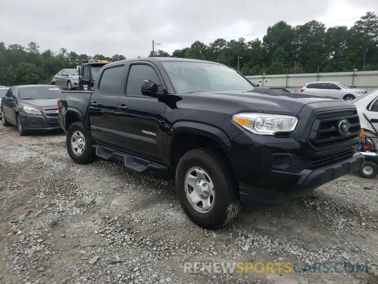 1 Photograph of a damaged car 5TFAX5GN7LX173301 TOYOTA TACOMA 2020