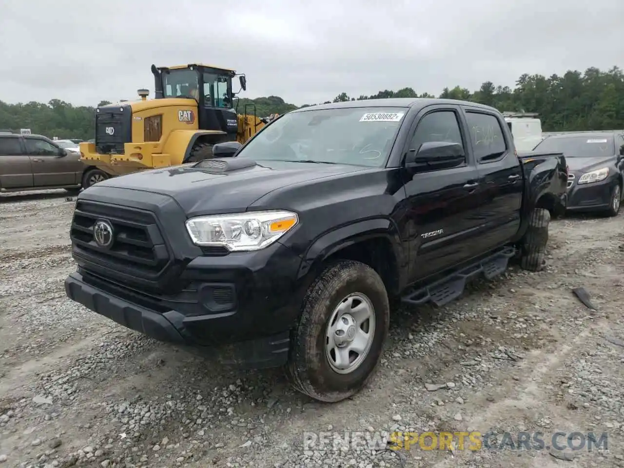 2 Photograph of a damaged car 5TFAX5GN7LX173301 TOYOTA TACOMA 2020