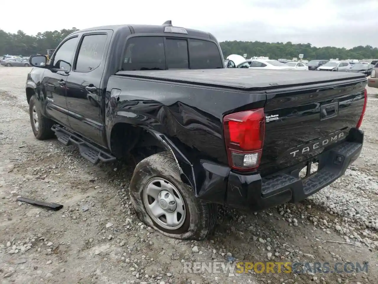 3 Photograph of a damaged car 5TFAX5GN7LX173301 TOYOTA TACOMA 2020