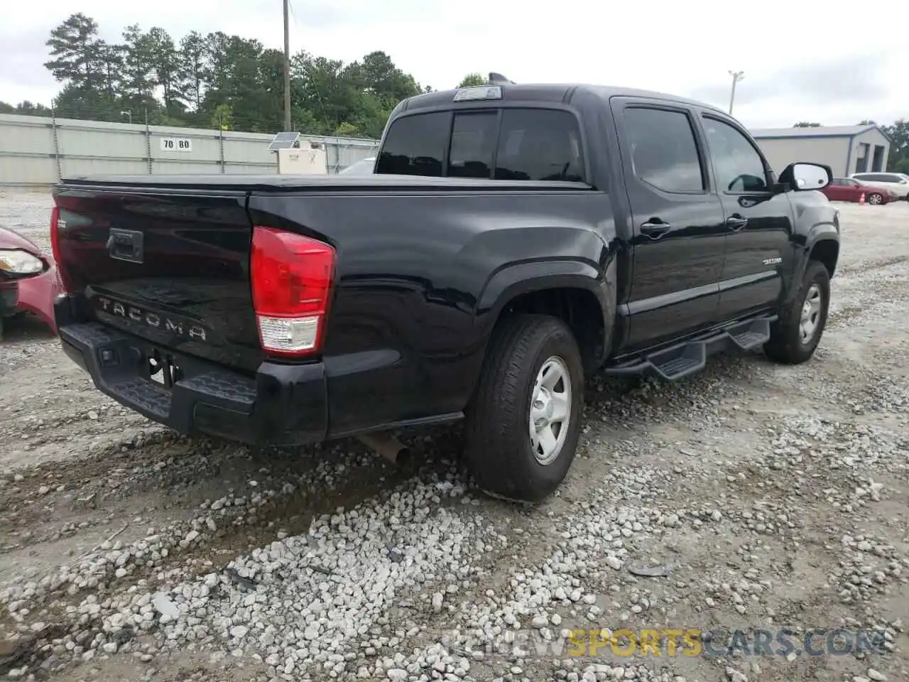 4 Photograph of a damaged car 5TFAX5GN7LX173301 TOYOTA TACOMA 2020