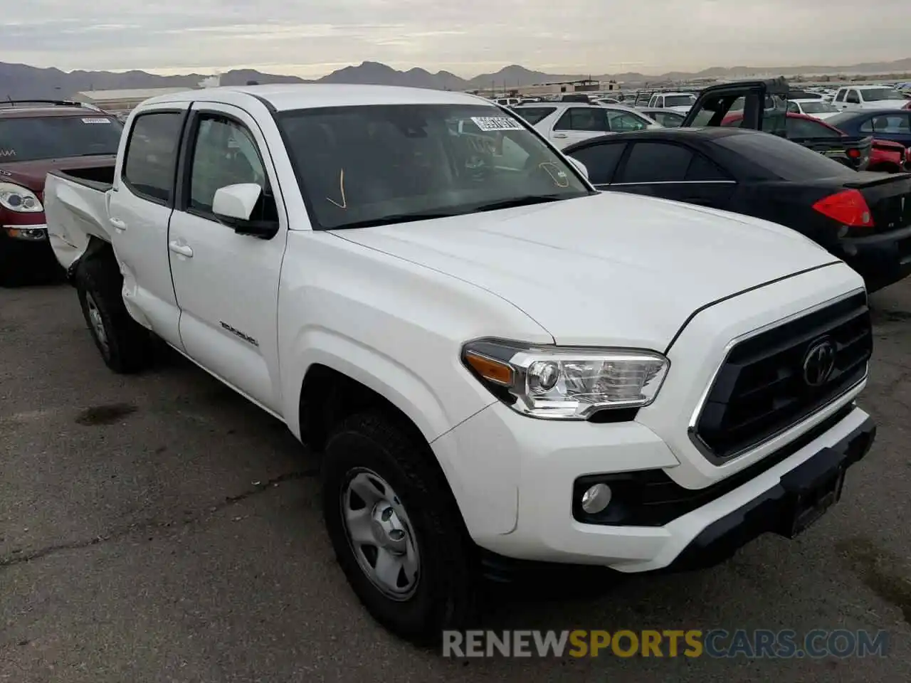 1 Photograph of a damaged car 5TFAX5GN7LX174741 TOYOTA TACOMA 2020