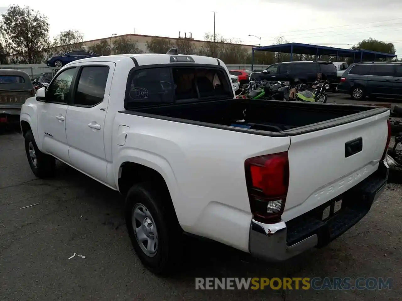 3 Photograph of a damaged car 5TFAX5GN7LX174741 TOYOTA TACOMA 2020