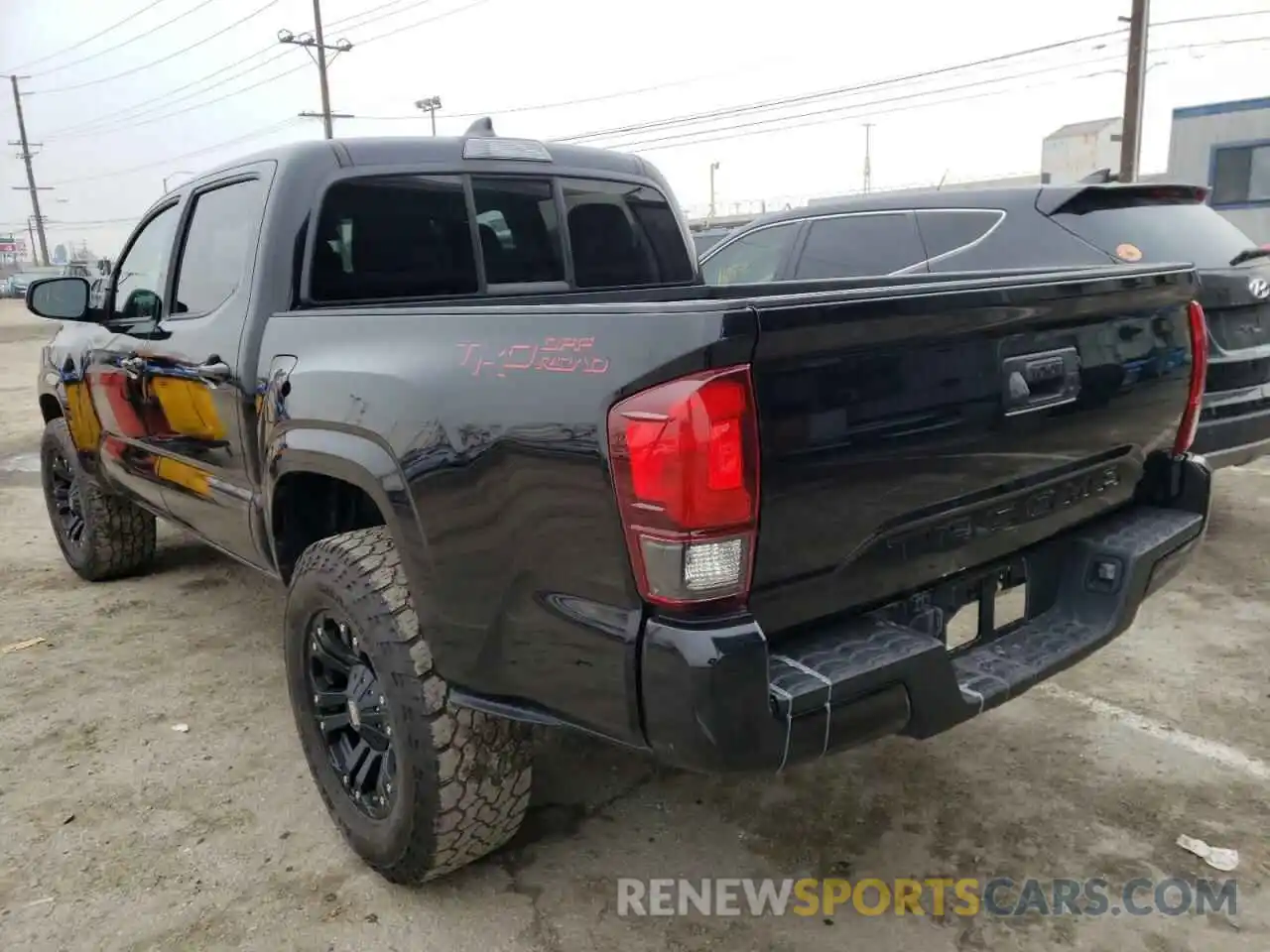 3 Photograph of a damaged car 5TFAX5GN7LX174786 TOYOTA TACOMA 2020