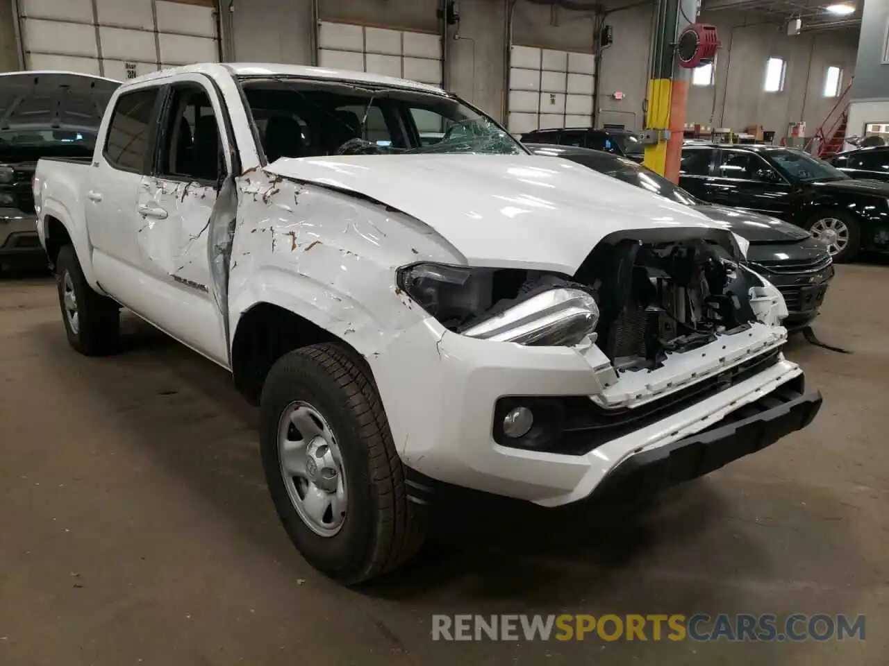 1 Photograph of a damaged car 5TFAX5GN7LX175890 TOYOTA TACOMA 2020