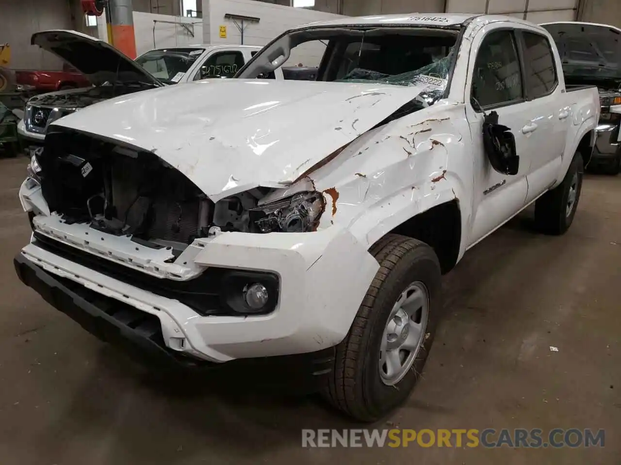 2 Photograph of a damaged car 5TFAX5GN7LX175890 TOYOTA TACOMA 2020