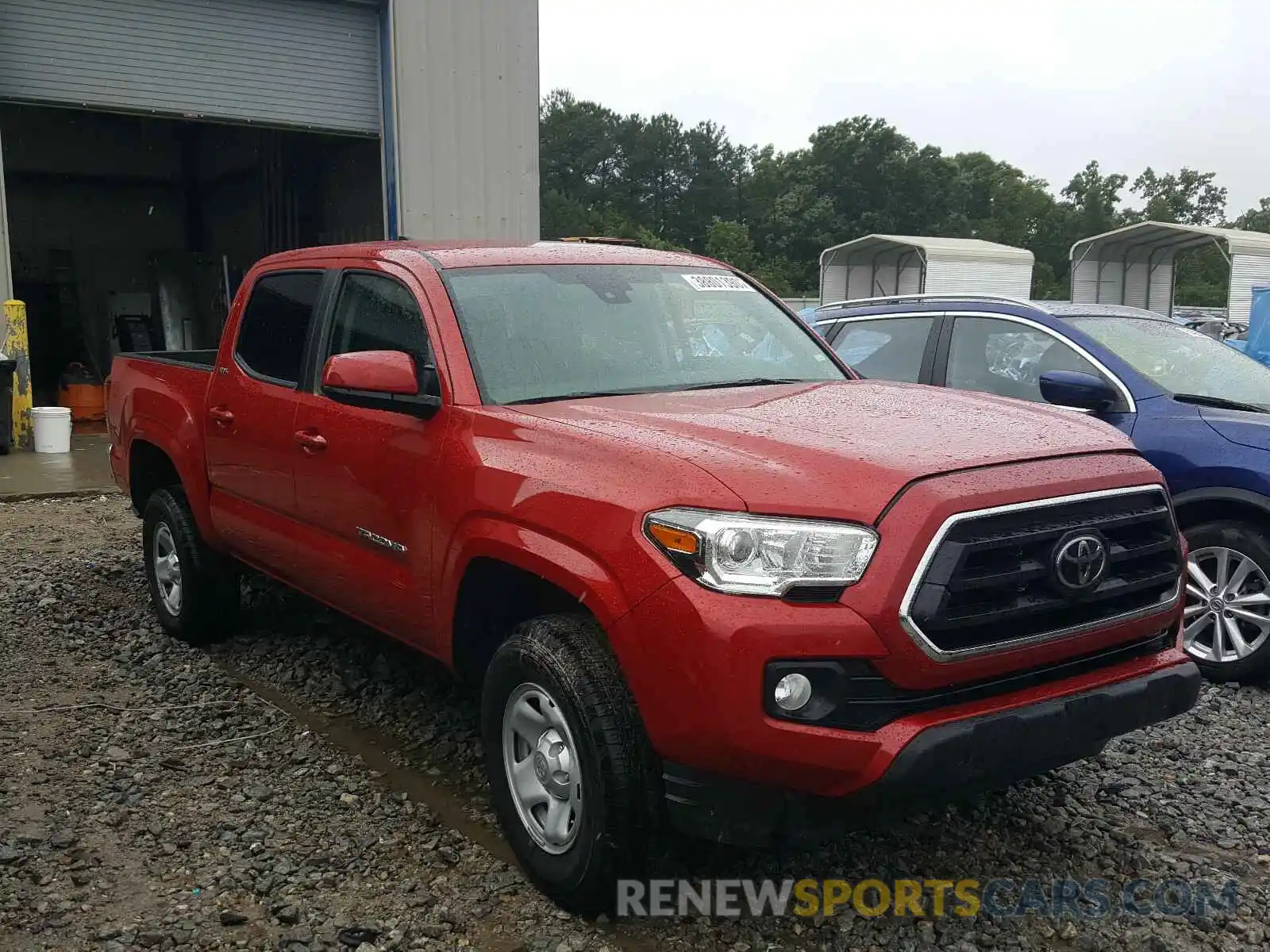 1 Photograph of a damaged car 5TFAX5GN7LX178353 TOYOTA TACOMA 2020