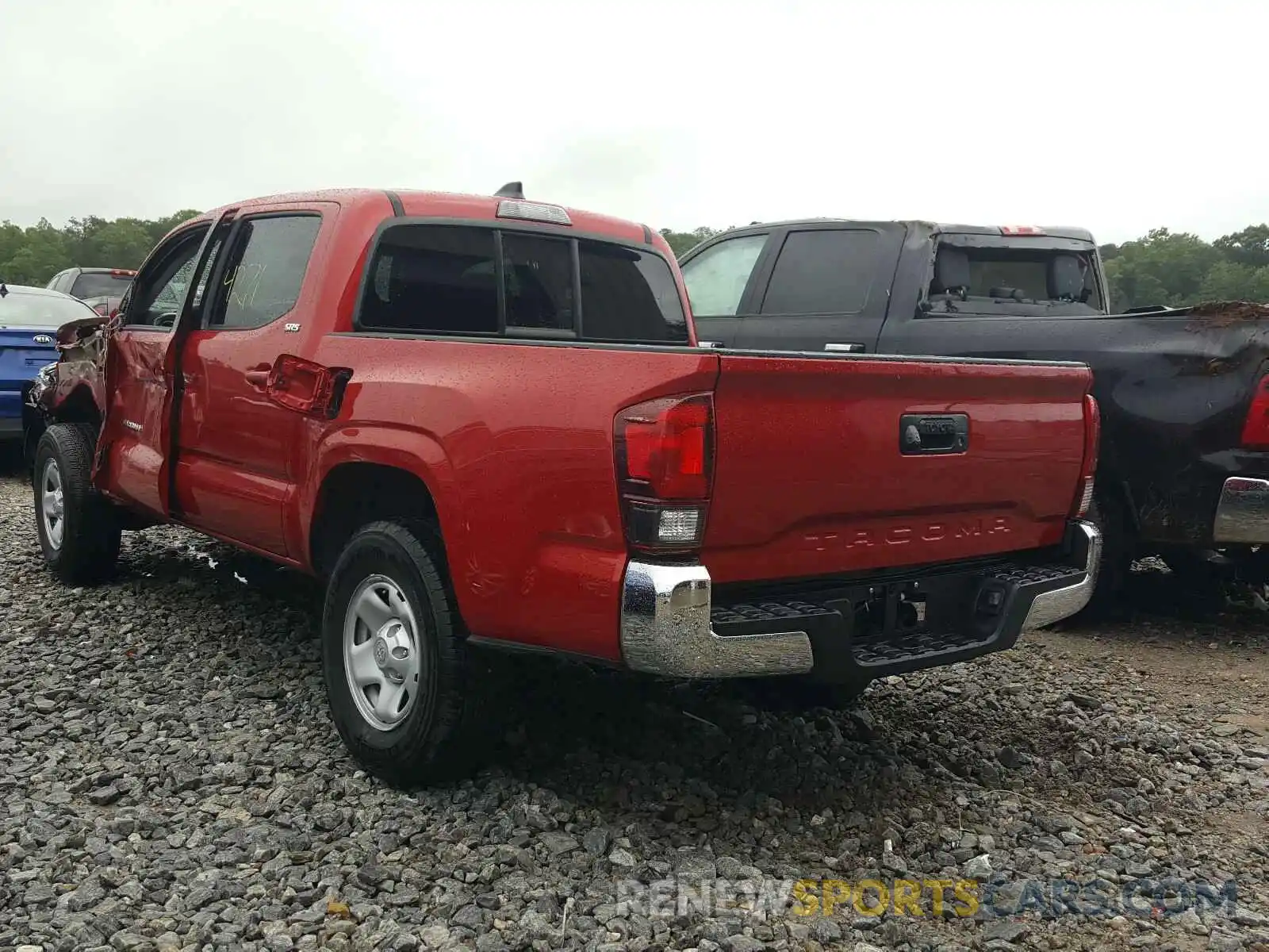 3 Photograph of a damaged car 5TFAX5GN7LX178353 TOYOTA TACOMA 2020