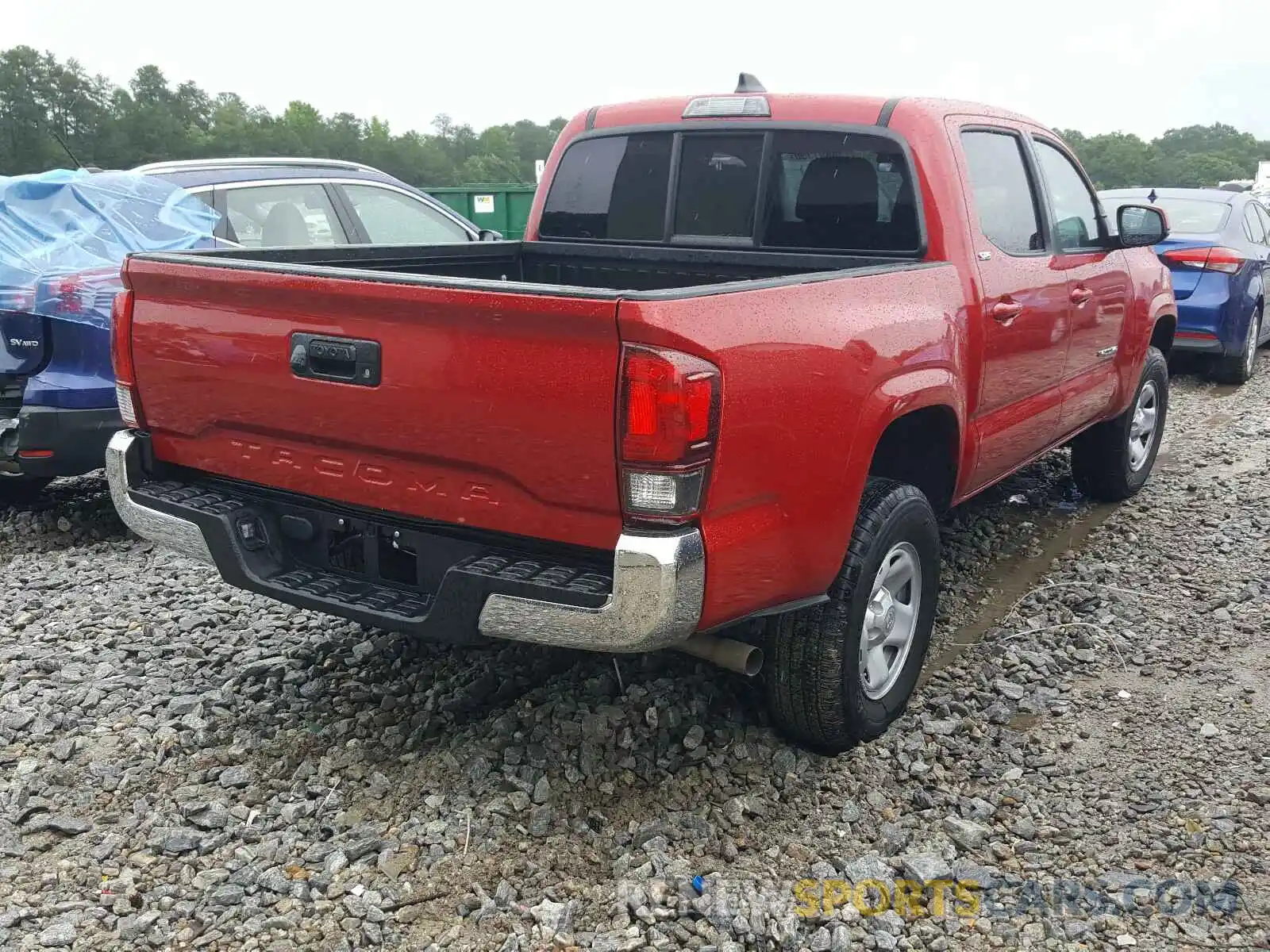 4 Photograph of a damaged car 5TFAX5GN7LX178353 TOYOTA TACOMA 2020