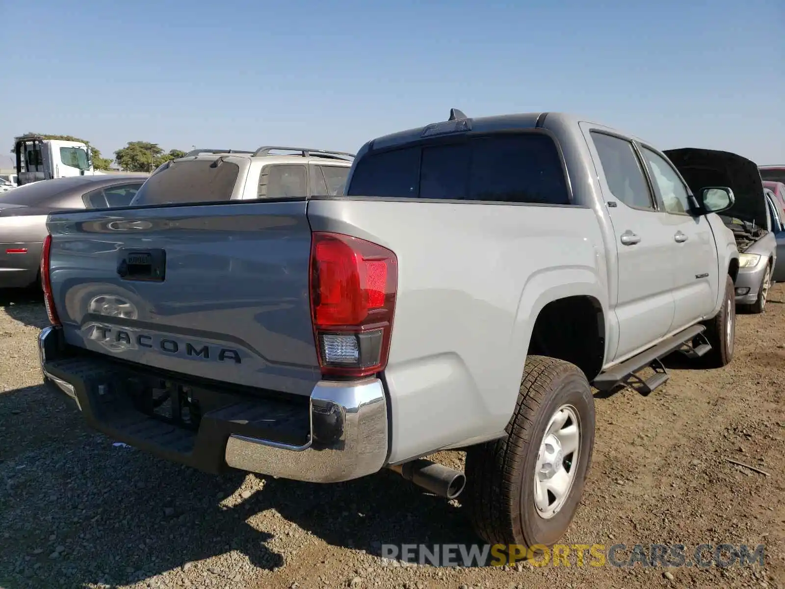 4 Photograph of a damaged car 5TFAX5GN7LX182127 TOYOTA TACOMA 2020