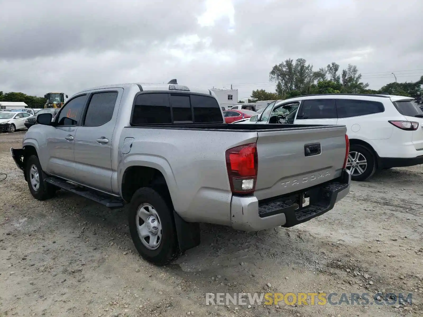 3 Photograph of a damaged car 5TFAX5GN7LX183388 TOYOTA TACOMA 2020