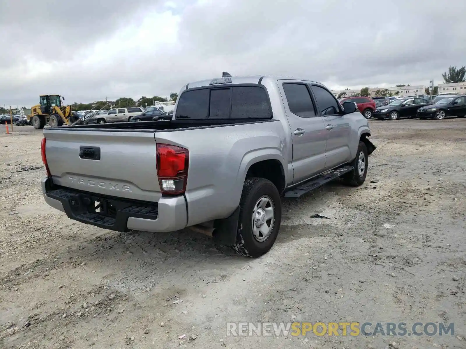 4 Photograph of a damaged car 5TFAX5GN7LX183388 TOYOTA TACOMA 2020