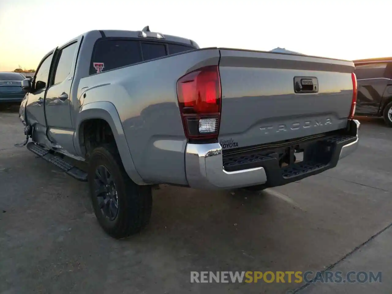 3 Photograph of a damaged car 5TFAX5GN7LX183780 TOYOTA TACOMA 2020