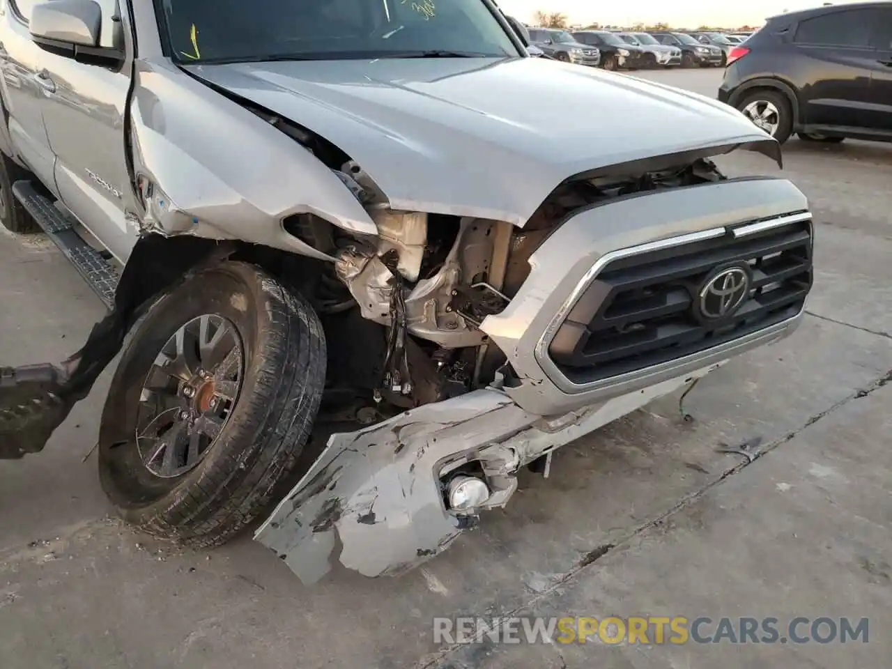 9 Photograph of a damaged car 5TFAX5GN7LX183780 TOYOTA TACOMA 2020