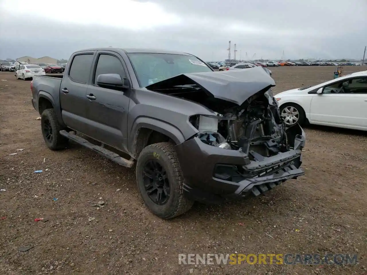 1 Photograph of a damaged car 5TFAX5GN7LX186842 TOYOTA TACOMA 2020