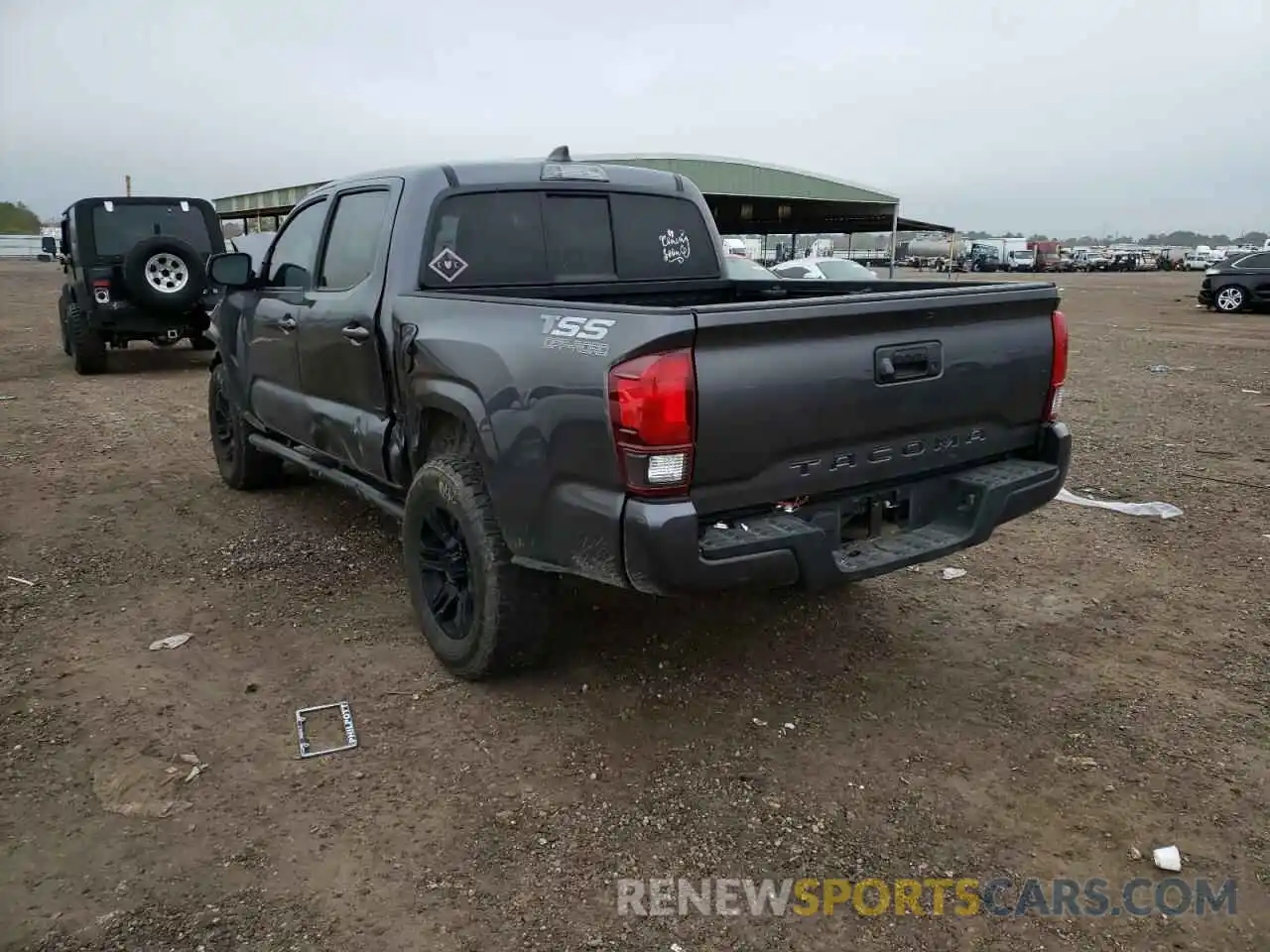 3 Photograph of a damaged car 5TFAX5GN7LX186842 TOYOTA TACOMA 2020