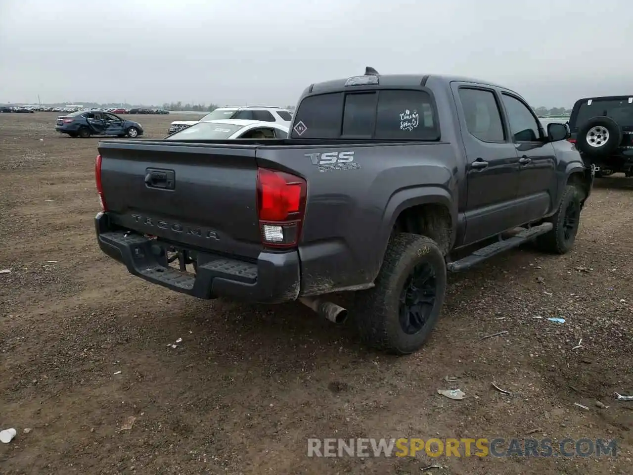 4 Photograph of a damaged car 5TFAX5GN7LX186842 TOYOTA TACOMA 2020