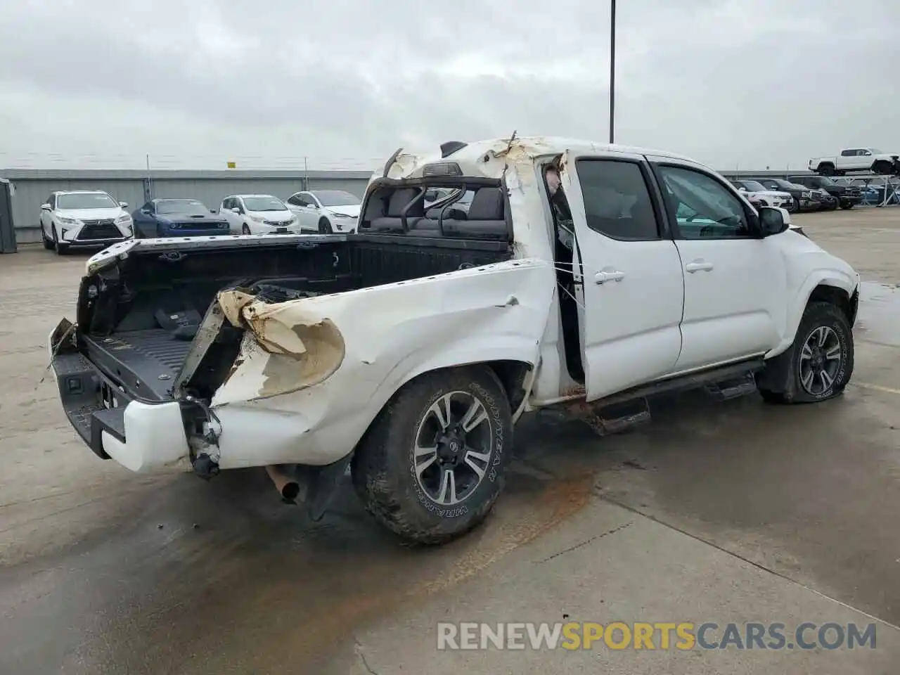 3 Photograph of a damaged car 5TFAX5GN7LX187800 TOYOTA TACOMA 2020