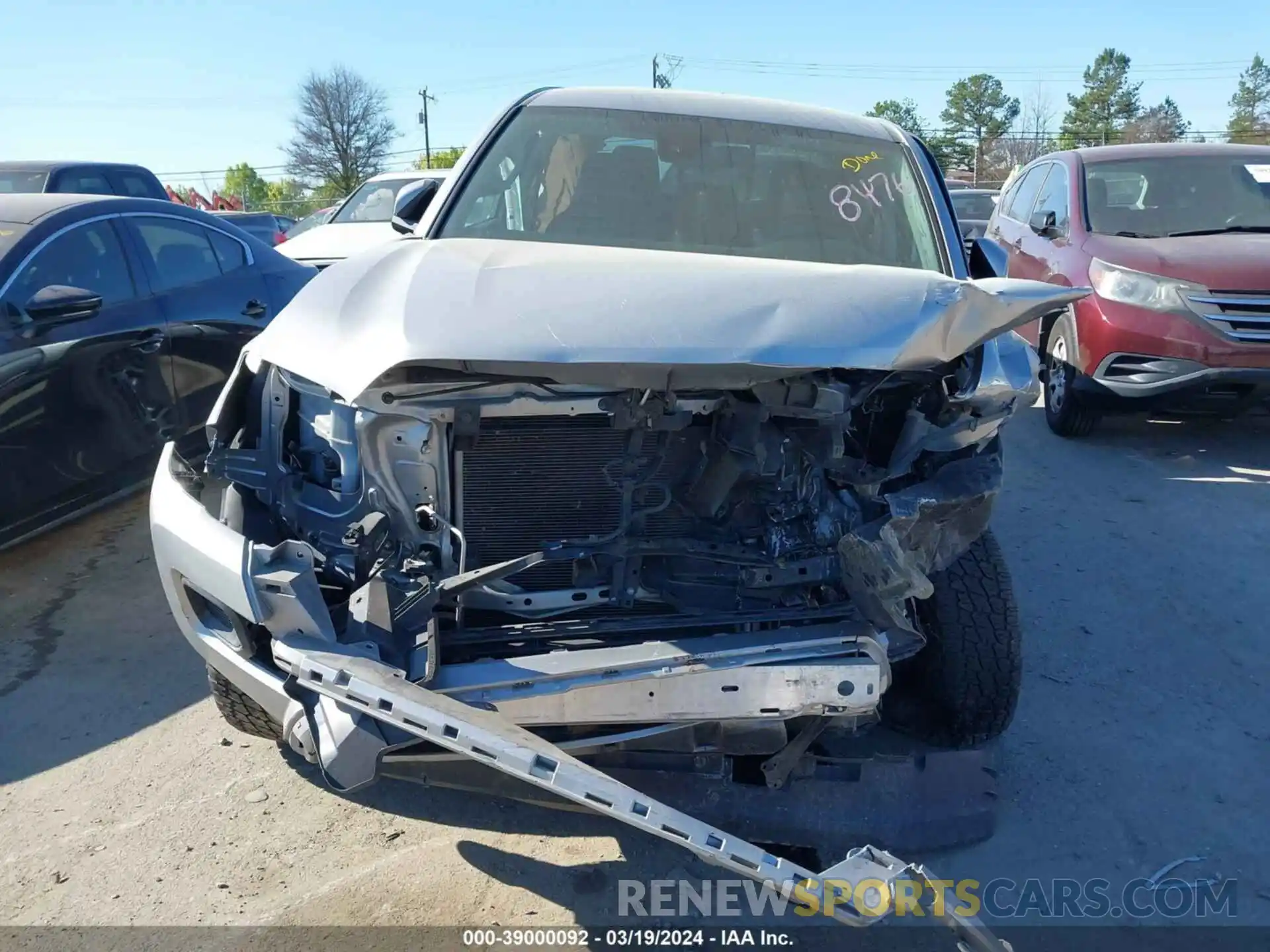 12 Photograph of a damaged car 5TFAX5GN7LX188476 TOYOTA TACOMA 2020