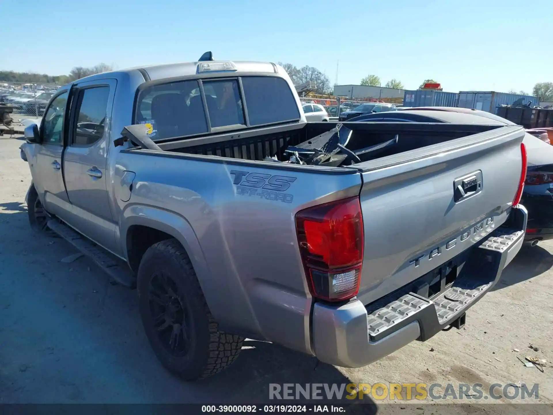 3 Photograph of a damaged car 5TFAX5GN7LX188476 TOYOTA TACOMA 2020