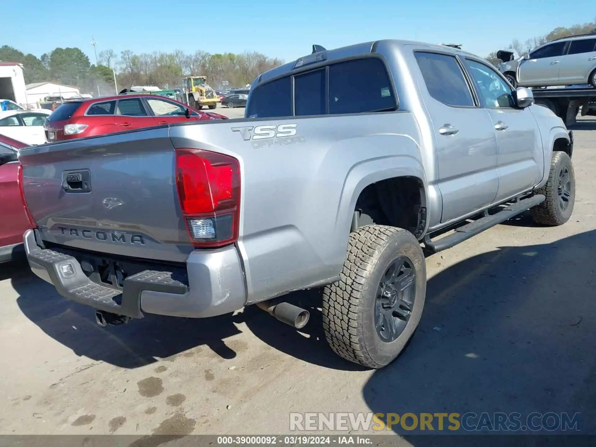 4 Photograph of a damaged car 5TFAX5GN7LX188476 TOYOTA TACOMA 2020