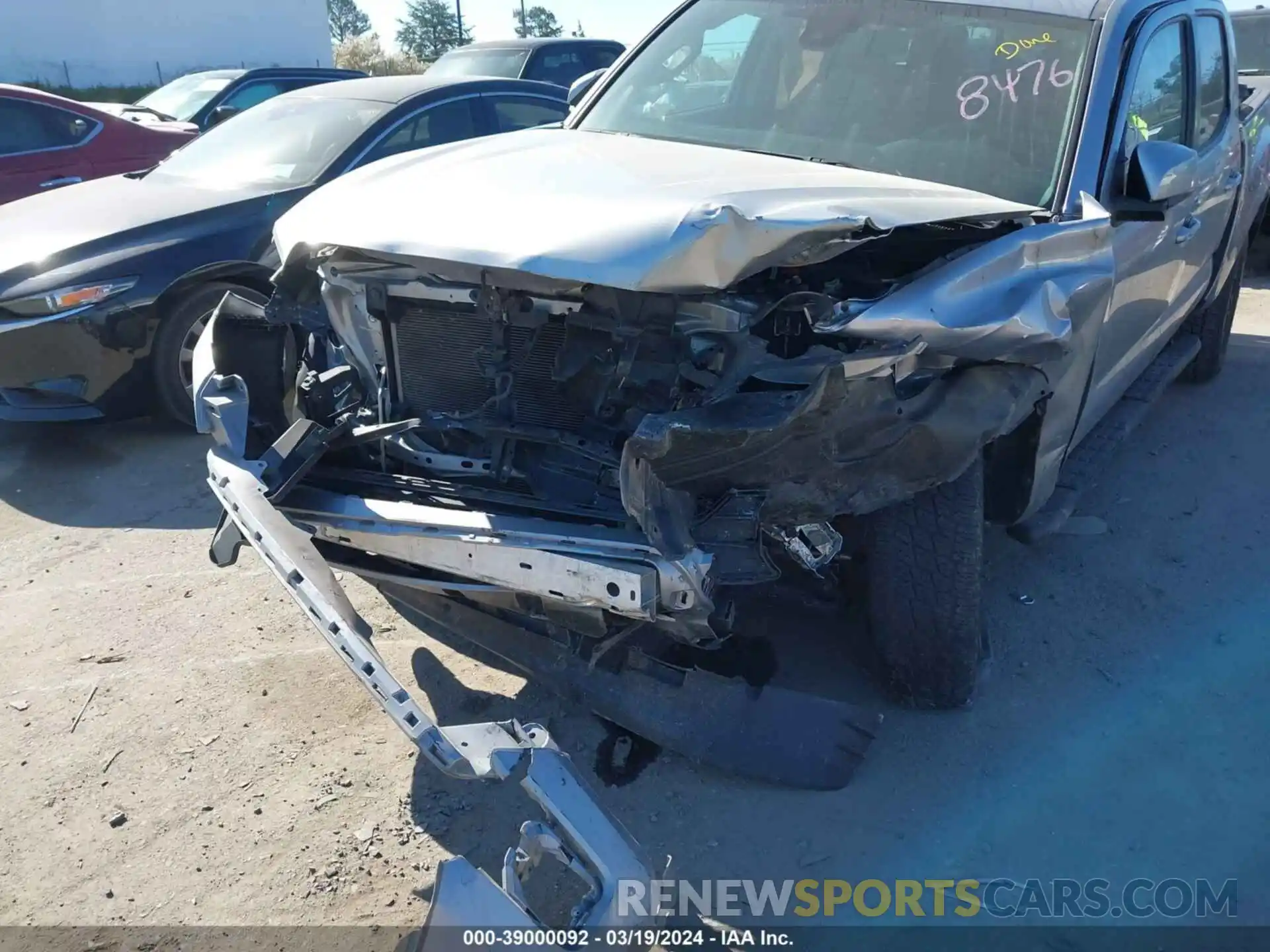 6 Photograph of a damaged car 5TFAX5GN7LX188476 TOYOTA TACOMA 2020