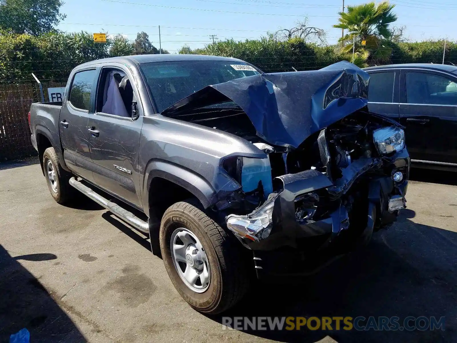 1 Photograph of a damaged car 5TFAX5GN8LX167054 TOYOTA TACOMA 2020