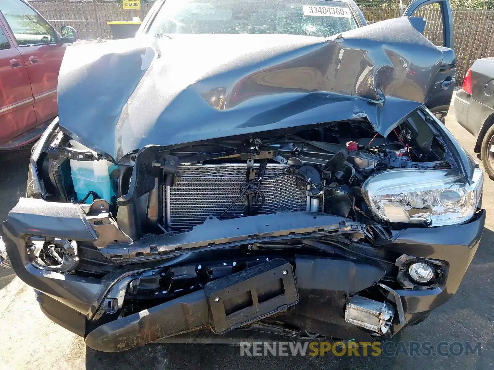 7 Photograph of a damaged car 5TFAX5GN8LX167054 TOYOTA TACOMA 2020