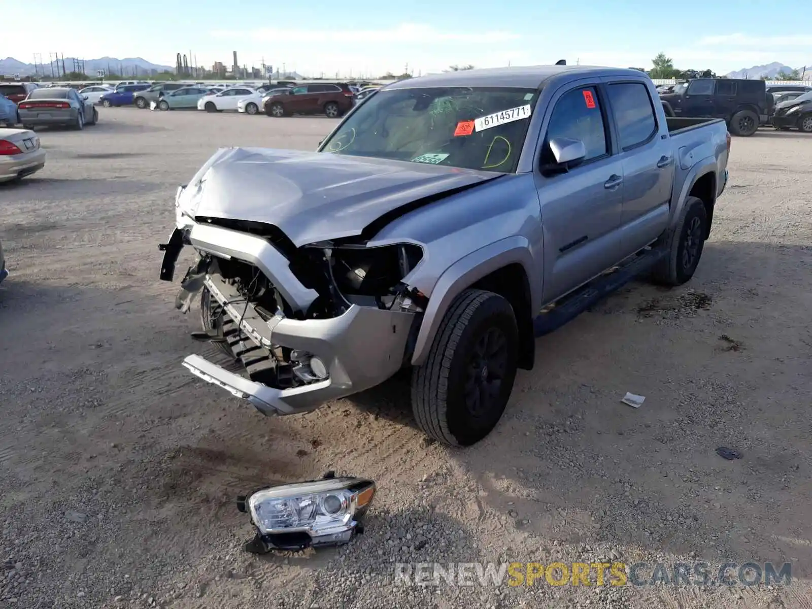 2 Фотография поврежденного автомобиля 5TFAX5GN8LX167149 TOYOTA TACOMA 2020