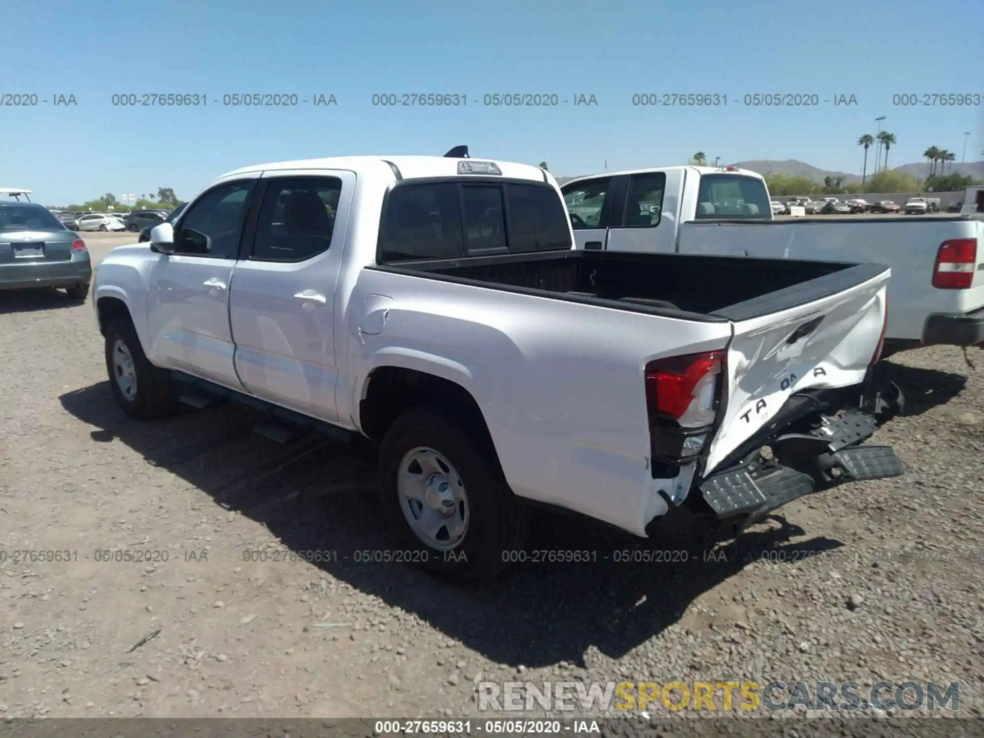 3 Photograph of a damaged car 5TFAX5GN8LX169760 TOYOTA TACOMA 2020