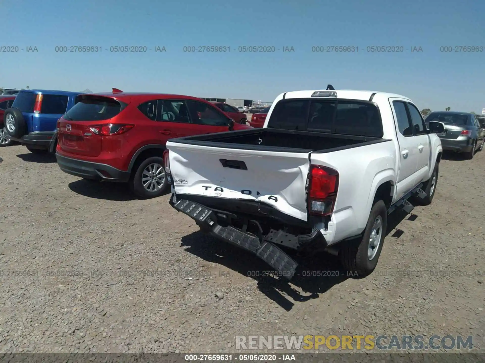 6 Photograph of a damaged car 5TFAX5GN8LX169760 TOYOTA TACOMA 2020