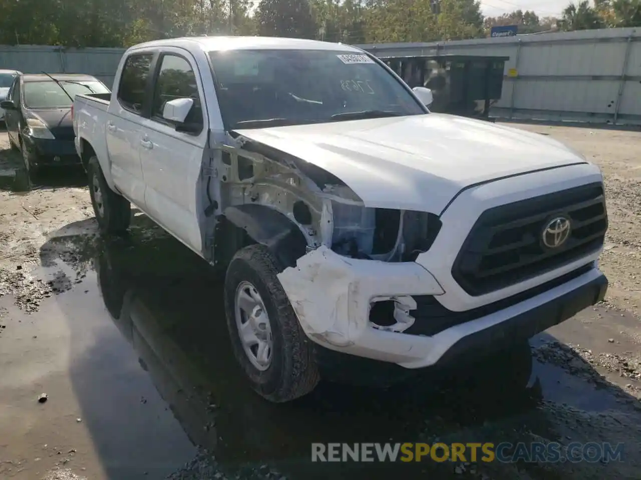 1 Photograph of a damaged car 5TFAX5GN8LX169919 TOYOTA TACOMA 2020