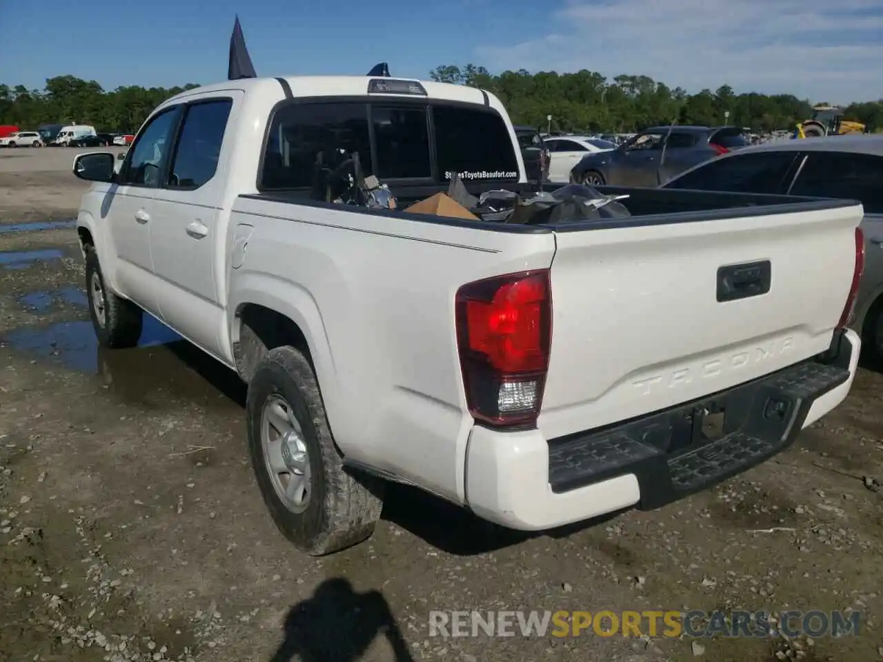 3 Photograph of a damaged car 5TFAX5GN8LX169919 TOYOTA TACOMA 2020