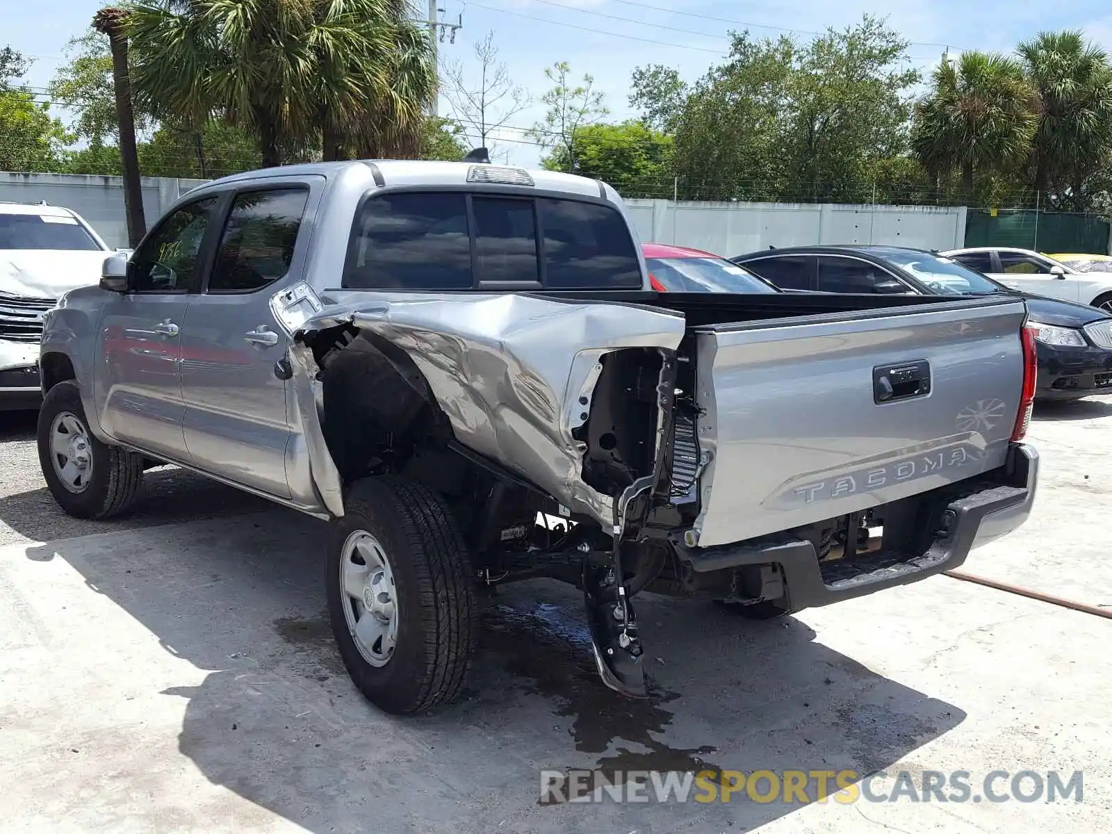 3 Photograph of a damaged car 5TFAX5GN8LX170097 TOYOTA TACOMA 2020