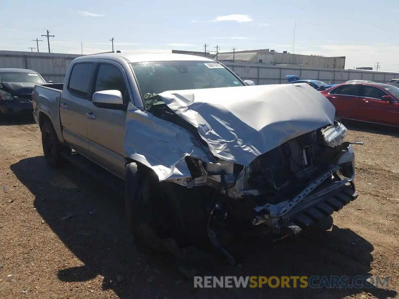 1 Photograph of a damaged car 5TFAX5GN8LX170178 TOYOTA TACOMA 2020