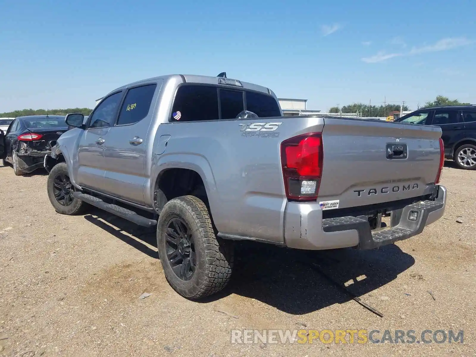 3 Photograph of a damaged car 5TFAX5GN8LX170178 TOYOTA TACOMA 2020