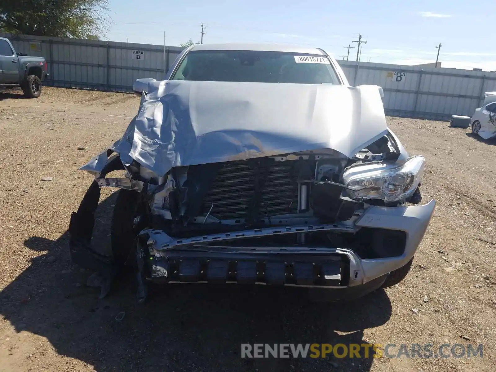 7 Photograph of a damaged car 5TFAX5GN8LX170178 TOYOTA TACOMA 2020