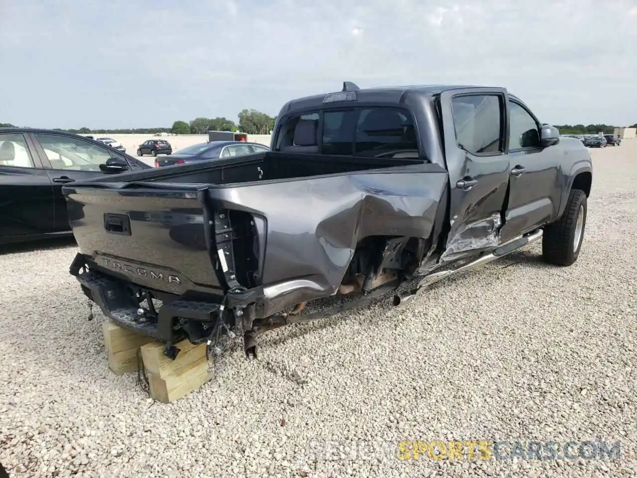 4 Photograph of a damaged car 5TFAX5GN8LX184873 TOYOTA TACOMA 2020