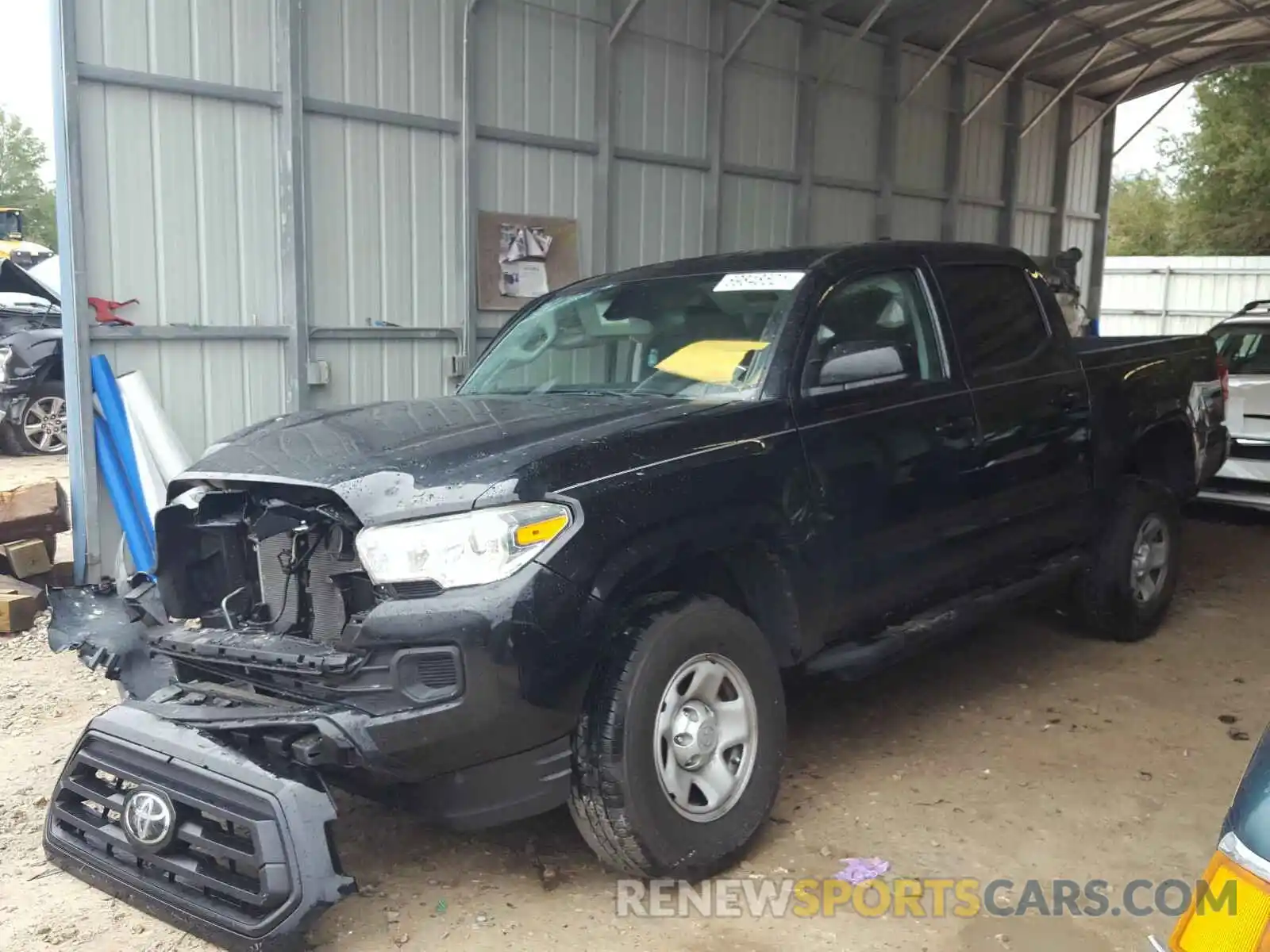 2 Photograph of a damaged car 5TFAX5GN8LX185537 TOYOTA TACOMA 2020