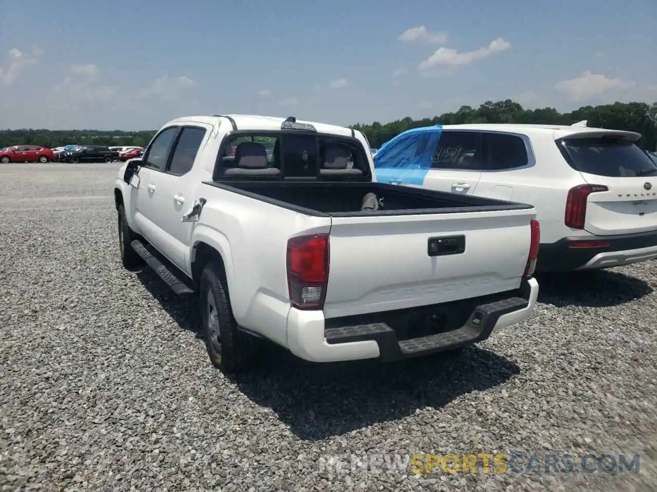 3 Photograph of a damaged car 5TFAX5GN8LX185831 TOYOTA TACOMA 2020