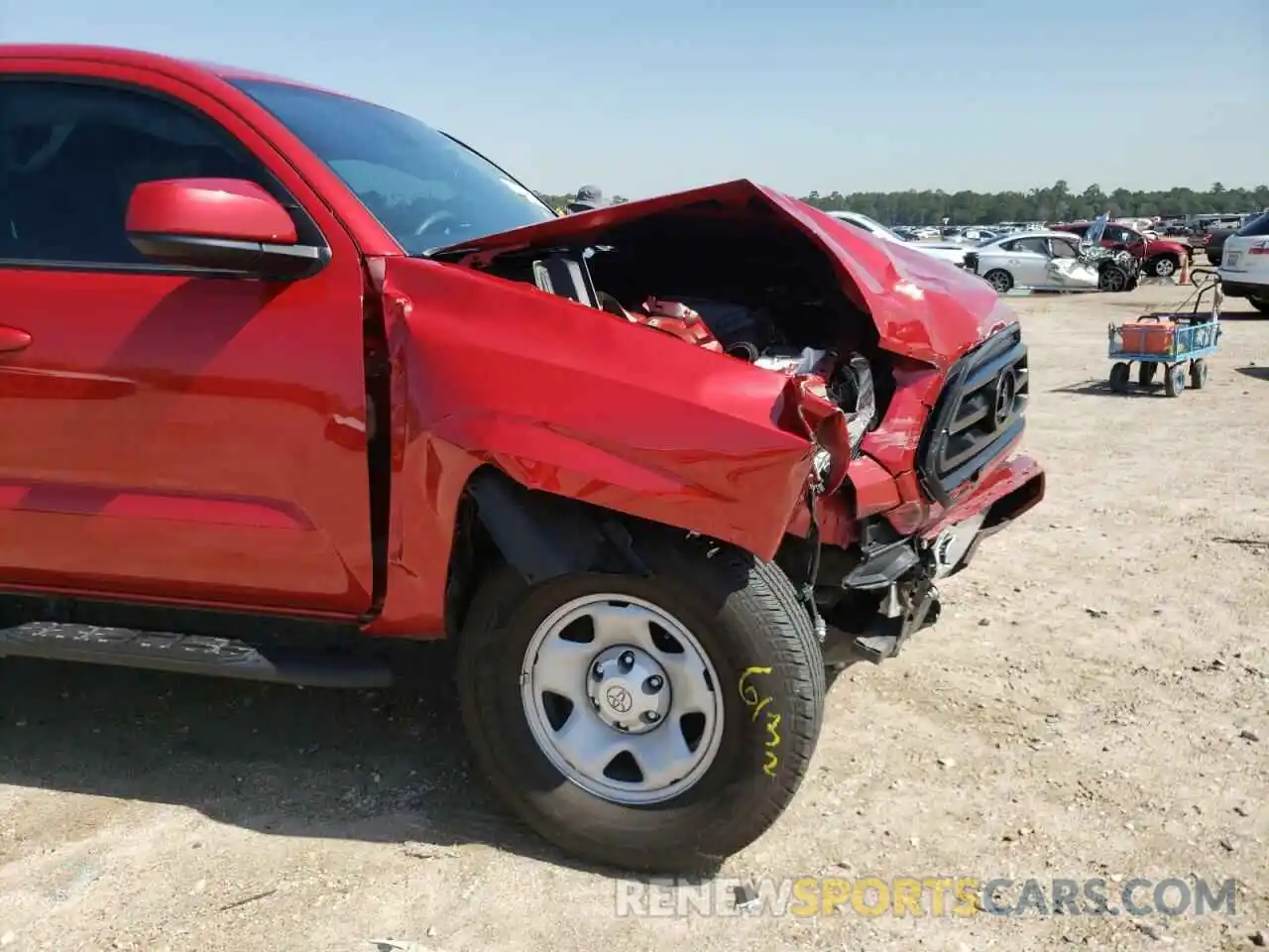 10 Photograph of a damaged car 5TFAX5GN8LX187479 TOYOTA TACOMA 2020