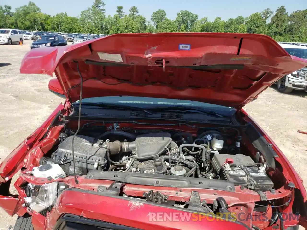 7 Photograph of a damaged car 5TFAX5GN8LX187479 TOYOTA TACOMA 2020