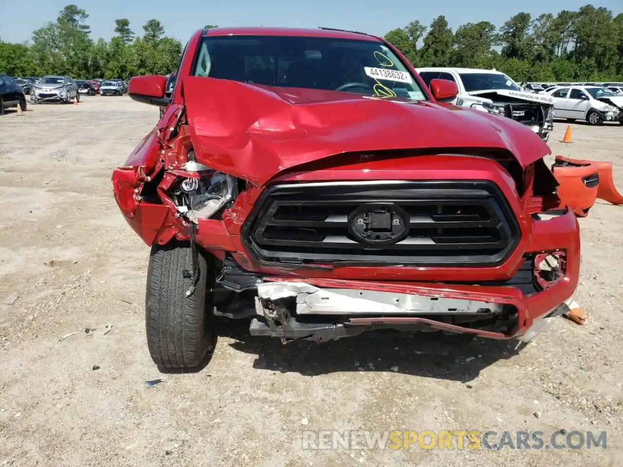 9 Photograph of a damaged car 5TFAX5GN8LX187479 TOYOTA TACOMA 2020