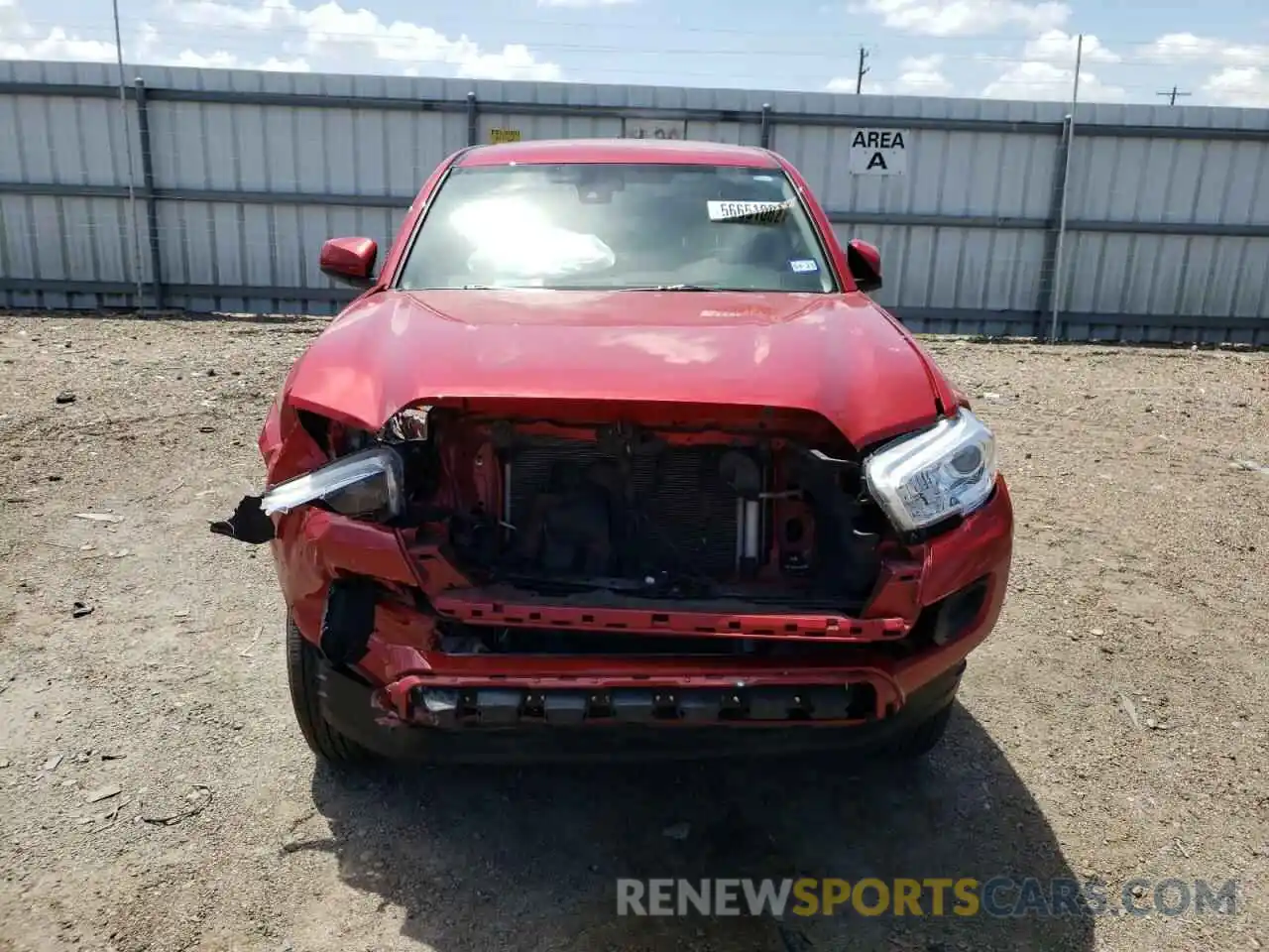 9 Photograph of a damaged car 5TFAX5GN8LX188390 TOYOTA TACOMA 2020