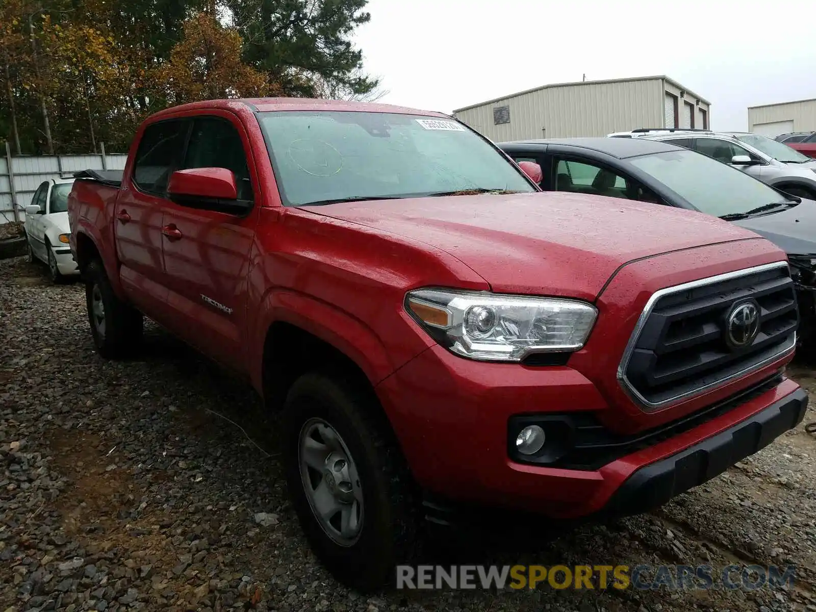 1 Photograph of a damaged car 5TFAX5GN9LX166690 TOYOTA TACOMA 2020