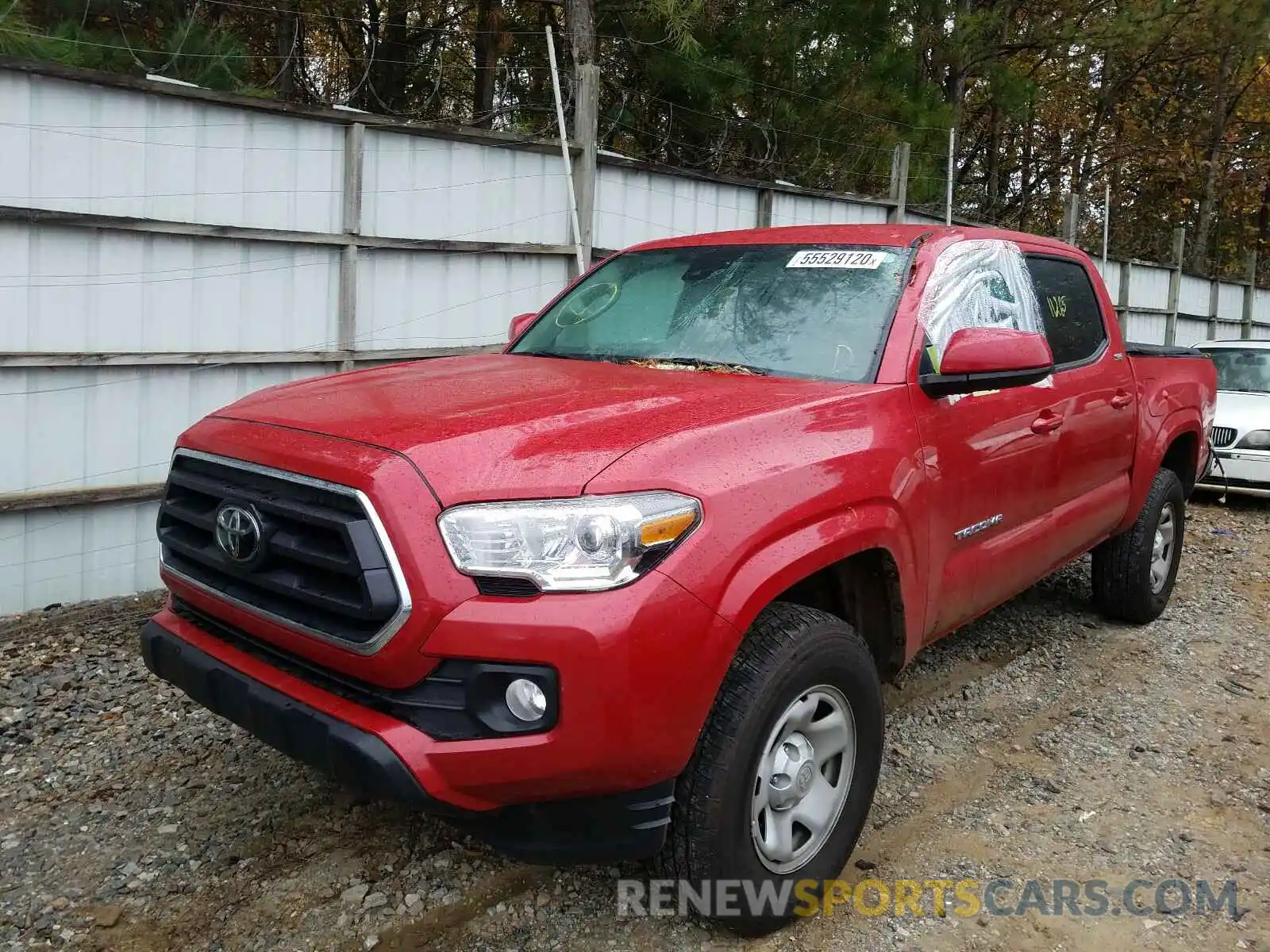 2 Photograph of a damaged car 5TFAX5GN9LX166690 TOYOTA TACOMA 2020