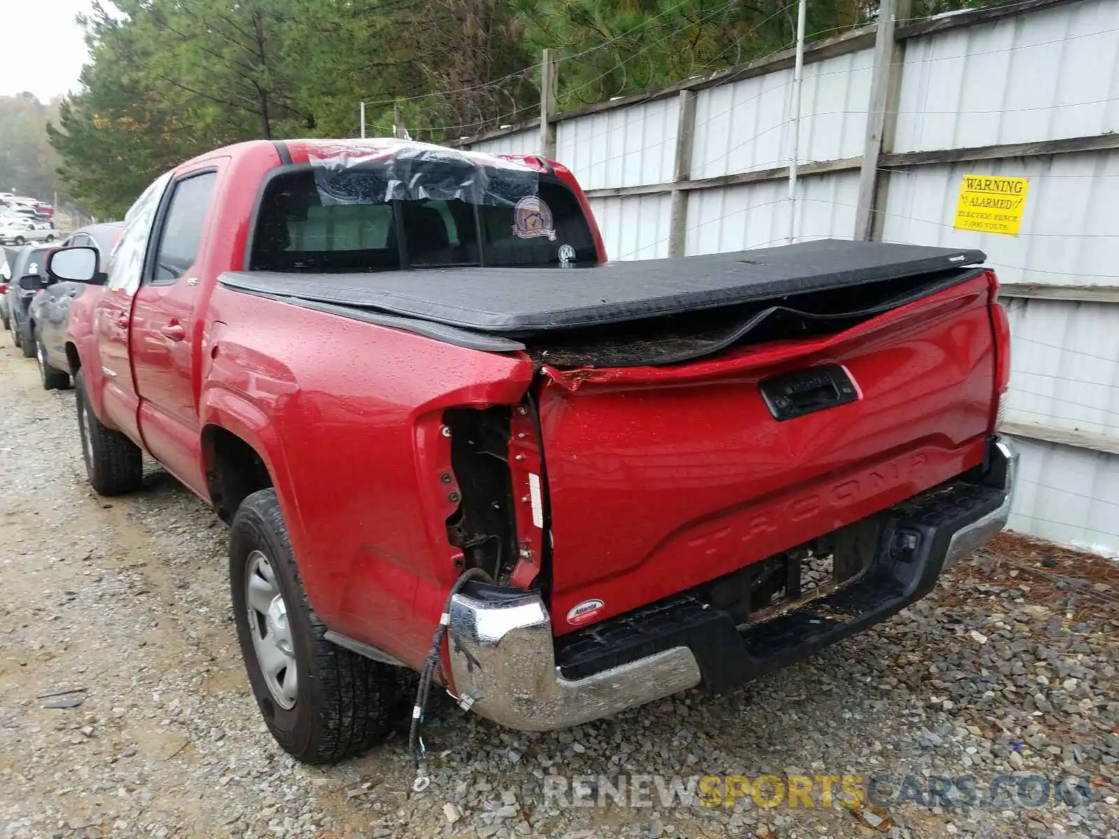 3 Photograph of a damaged car 5TFAX5GN9LX166690 TOYOTA TACOMA 2020